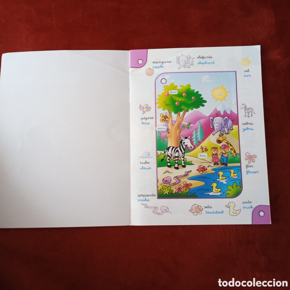 Libros de segunda mano: Vamos a aprender ingl&eacute;s.Animales - Foto 2