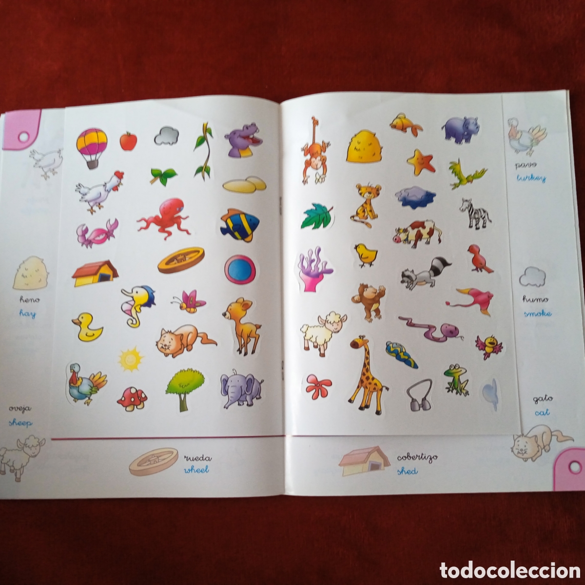 Libros de segunda mano: Vamos a aprender ingl&eacute;s.Animales - Foto 4
