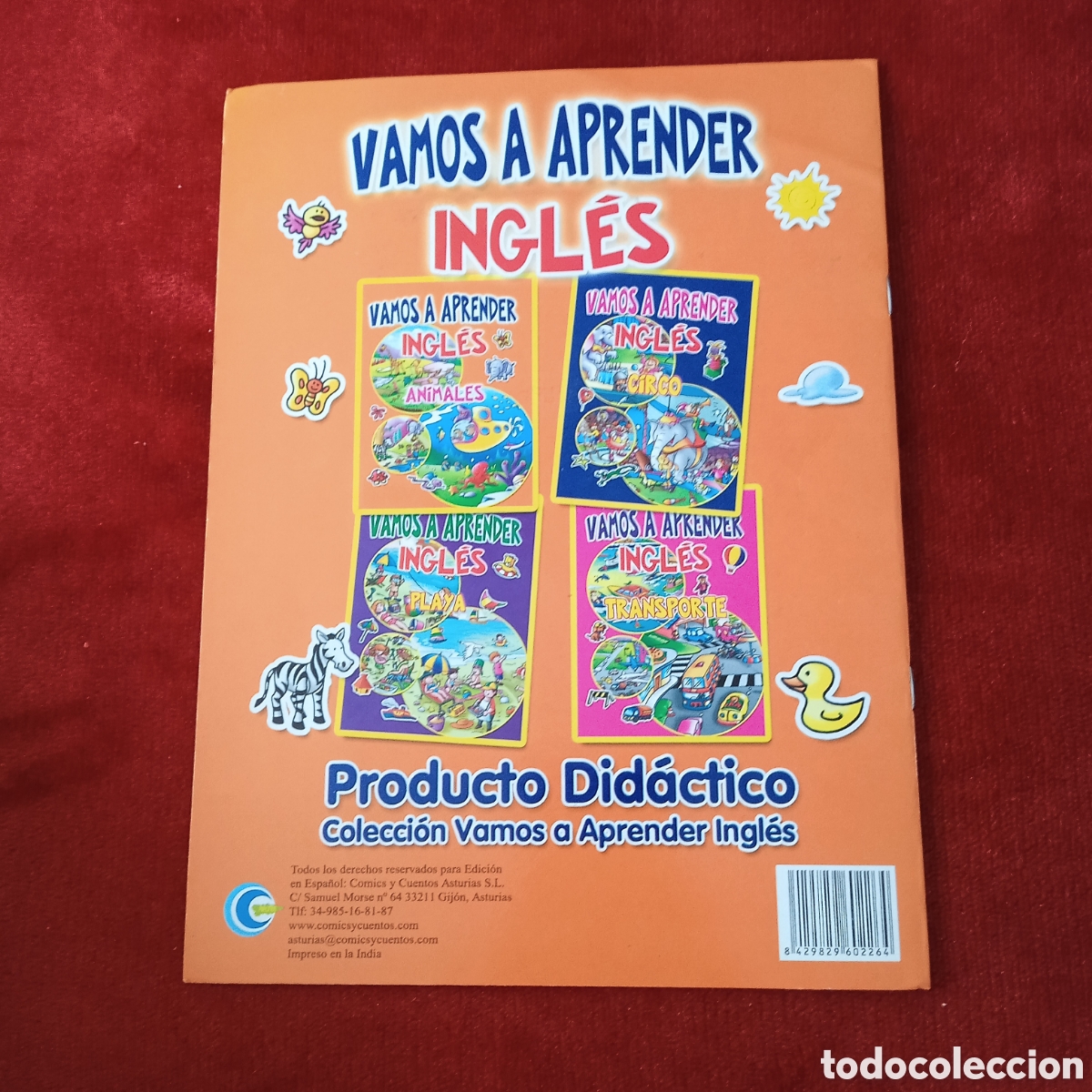 Libros de segunda mano: Vamos a aprender ingl&eacute;s.Animales - Foto 6