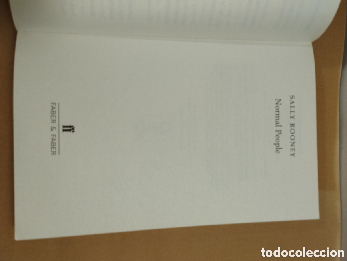 Libros de segunda mano: Sally Rooney. Normal People. - Foto 3