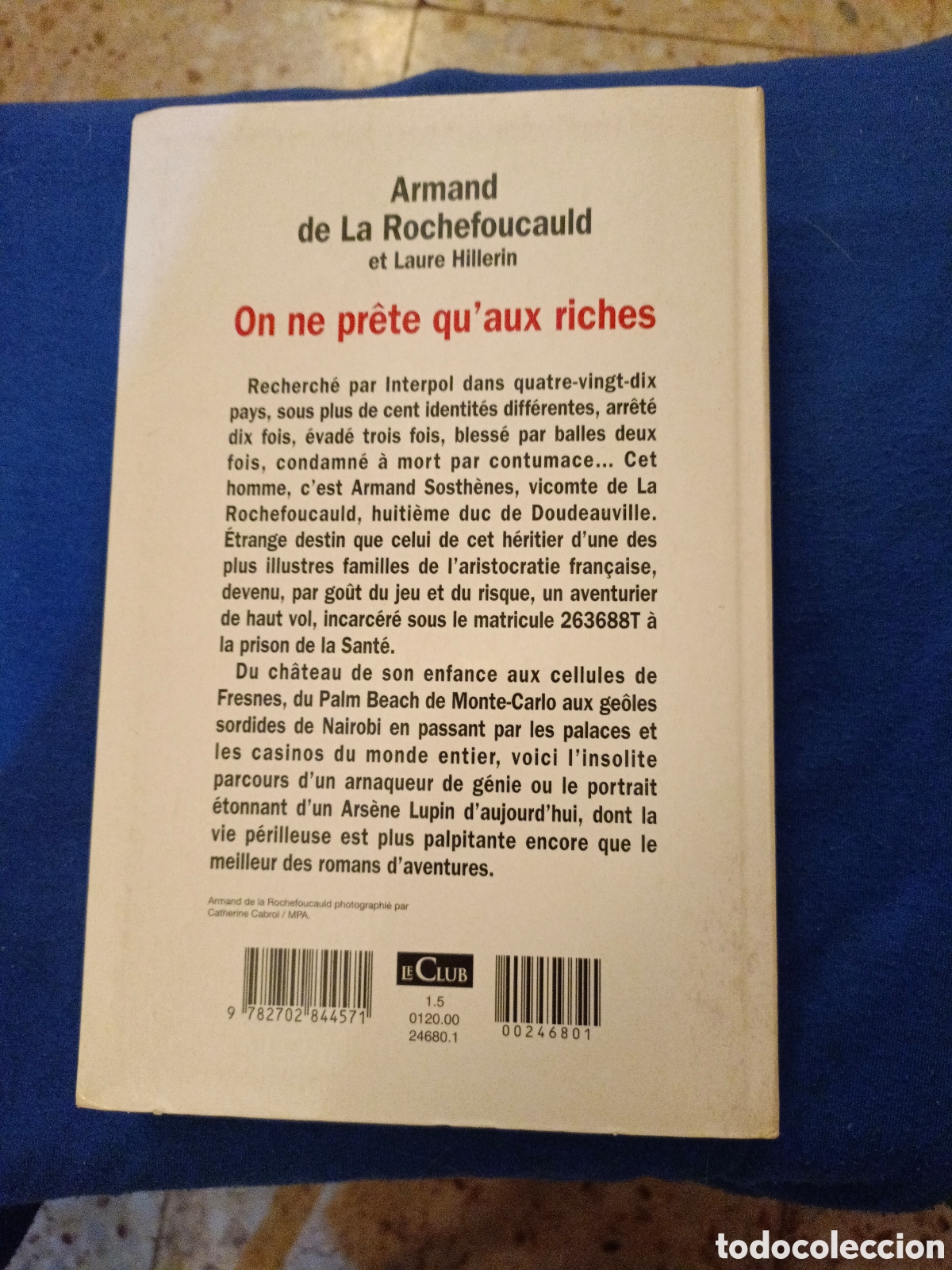 Libros de segunda mano: On ne pr&ecirc;te quaux riches - Foto 2
