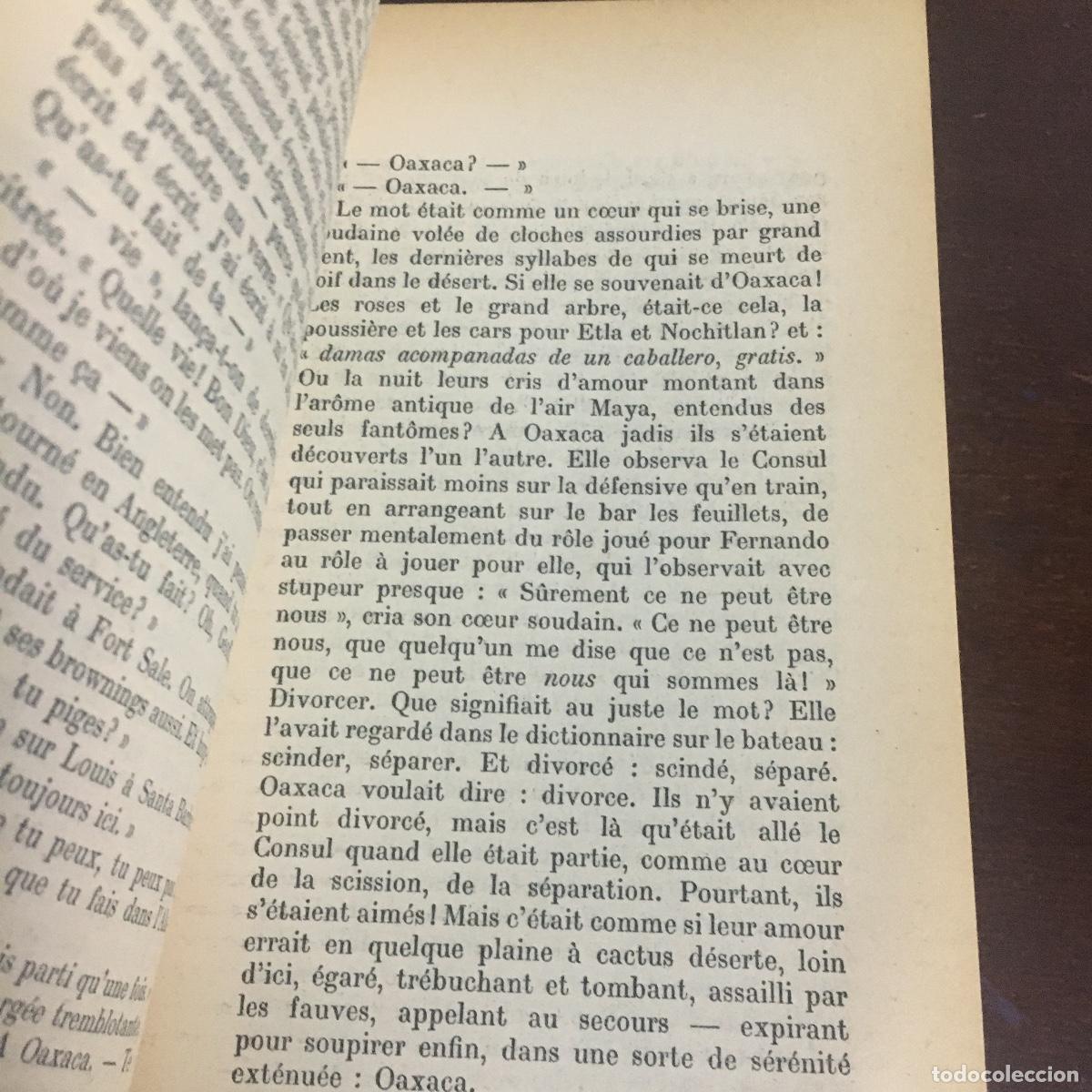 Libros de segunda mano: AU-DESSOUS DU VOLCAN - MALCOLM LOWRY REF: 758 - Foto 2