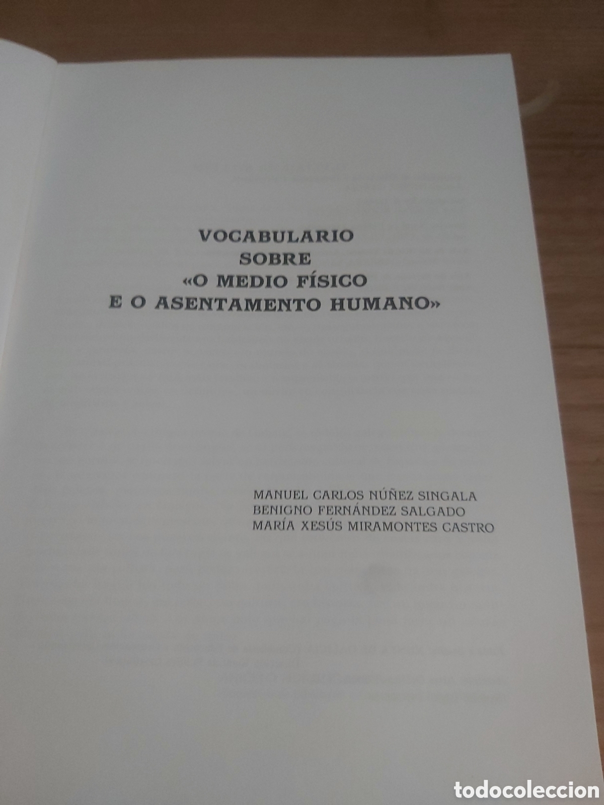 Libros de segunda mano: 1988 Galicia Adolfo de Abel Viiela director xeral pol&iacute;tica ling&uuml;&iacute;stica vocabulario medio f&iacute;sico