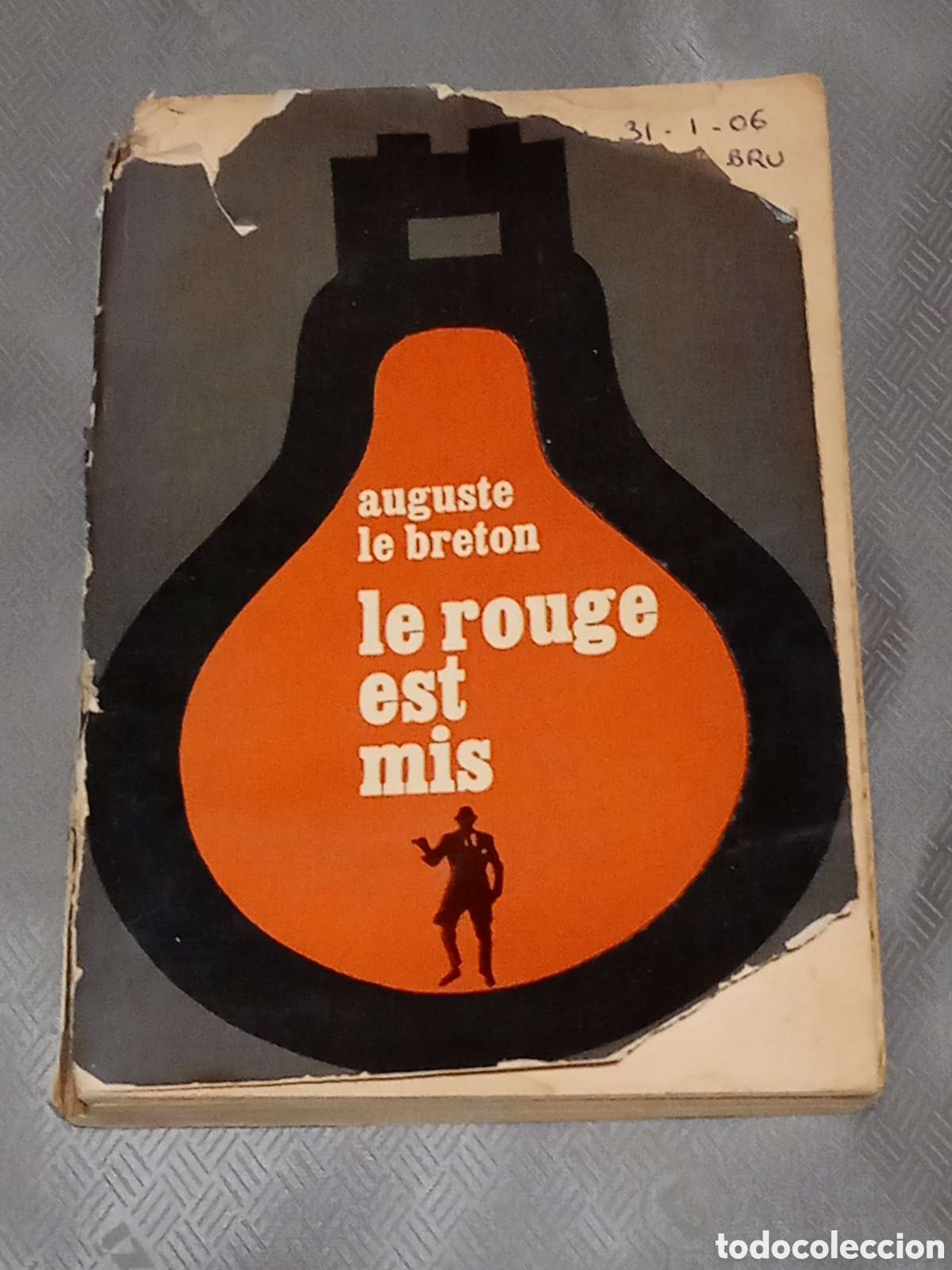 Libros de segunda mano: Auguste le breton. Le rouge est mis - Foto 1