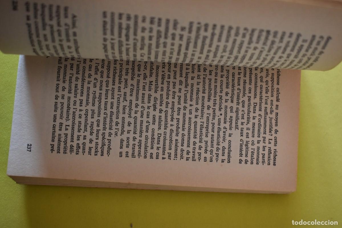 Libros de segunda mano: Libro en franc&eacute;s. Th&eacute;orie G&eacute;n&eacute;rale. J. M. Keynes - Foto 2
