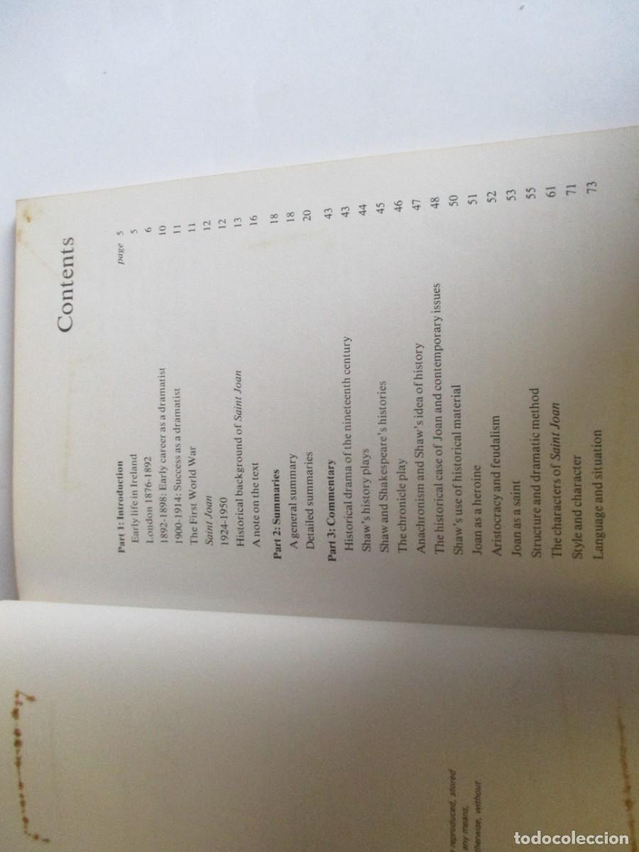 Libros de segunda mano: G.B. SHAW Saint Joan W20944 - Foto 2