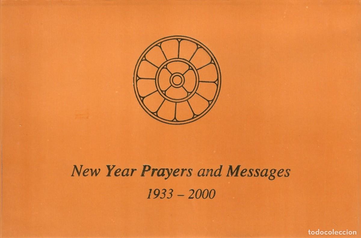 Libros de segunda mano: NEW YEAR PRAYERS AND MESSAGES 1933 - 2000 - Foto 1