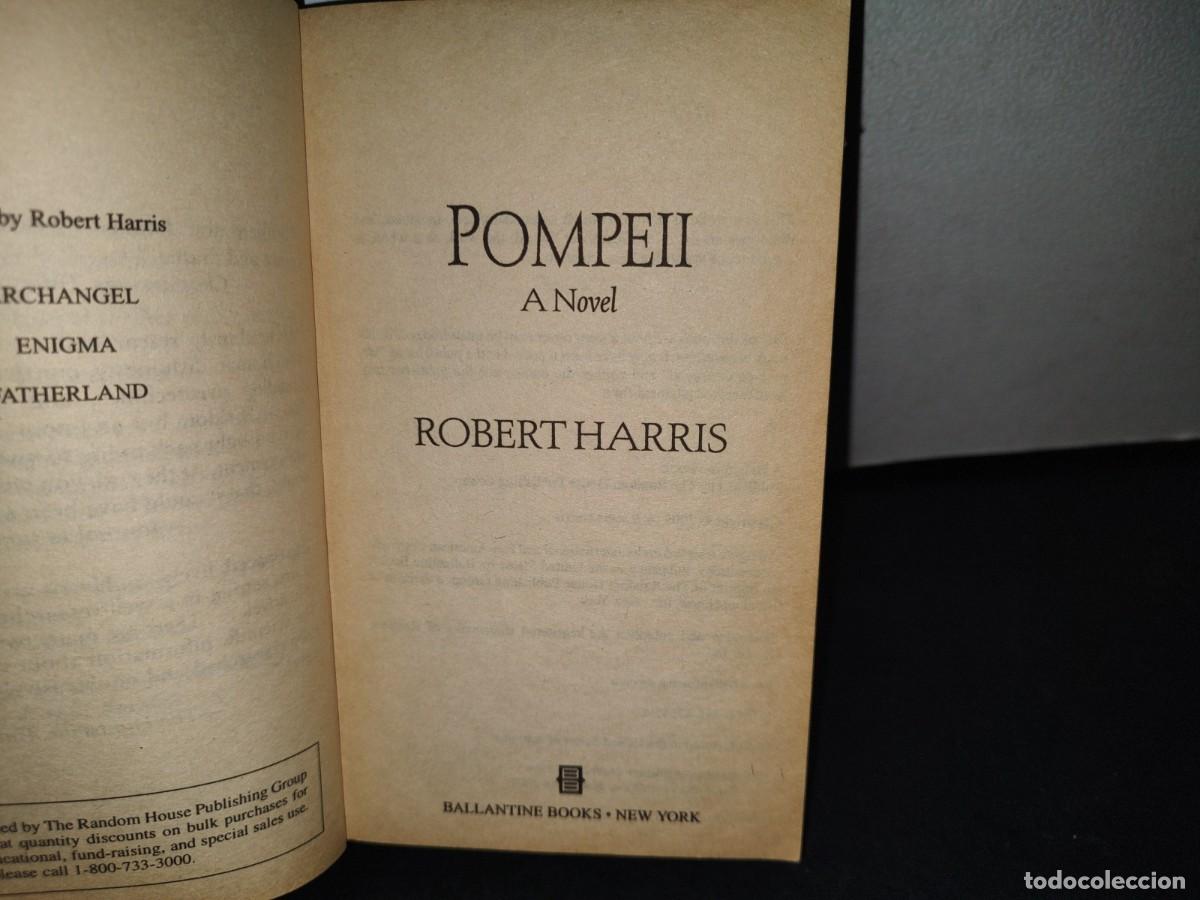 Libros de segunda mano: 45- POMPEII - ROBERT HARRIS - 2003 - Foto 4