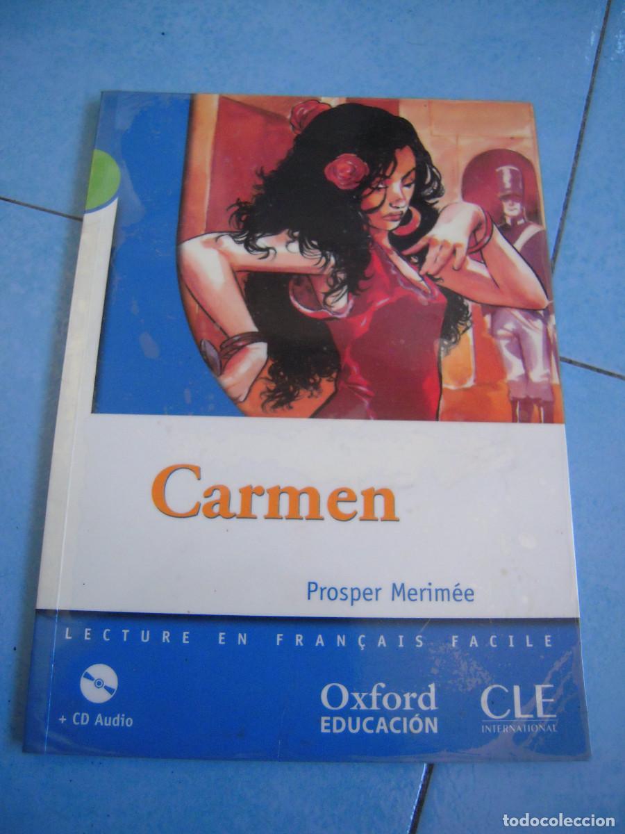Libros de segunda mano: Libro lectura franc&eacute;s Carmen m&aacute;s CD - Foto 1
