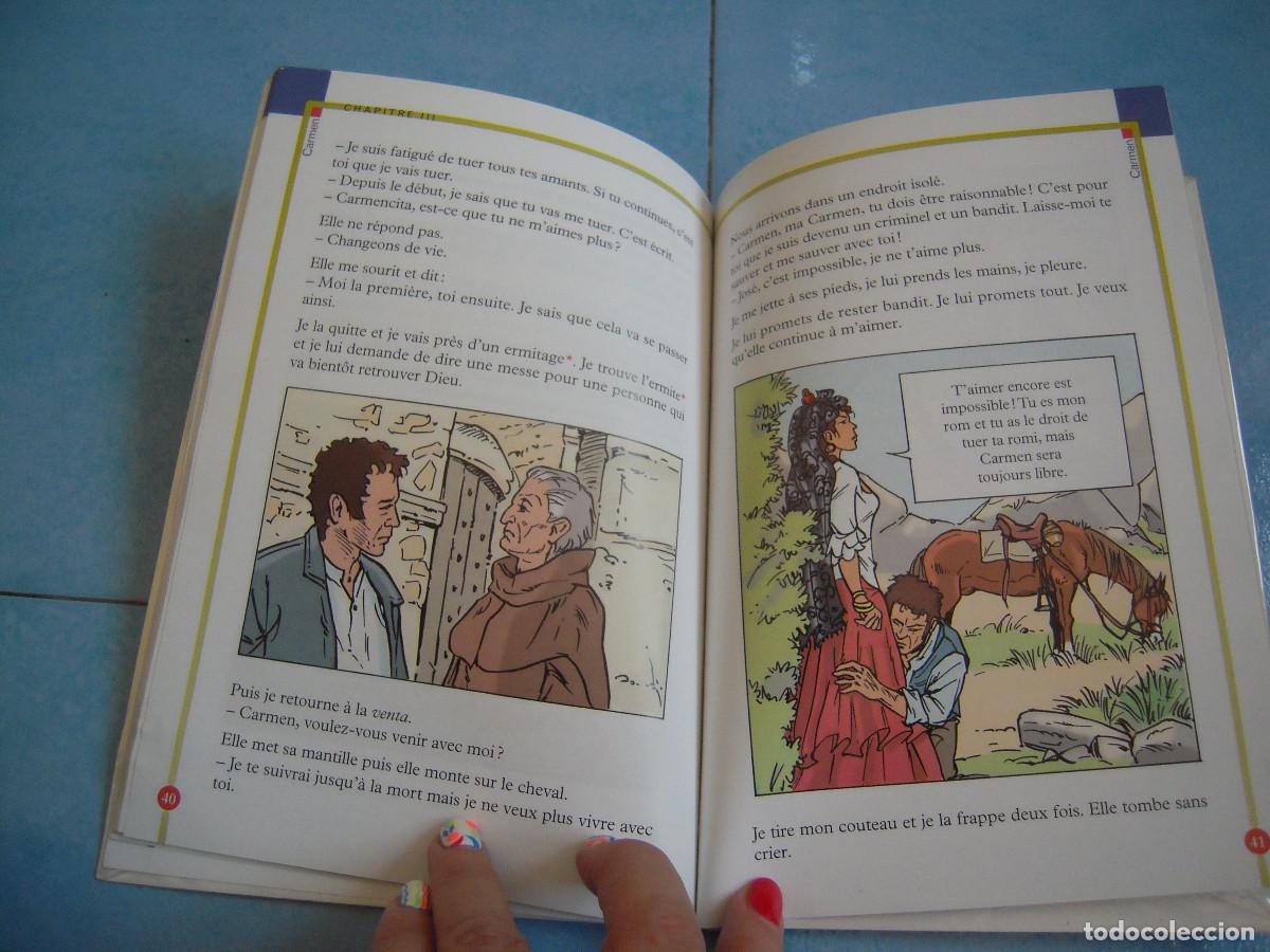 Libros de segunda mano: Libro lectura franc&eacute;s Carmen m&aacute;s CD - Foto 8