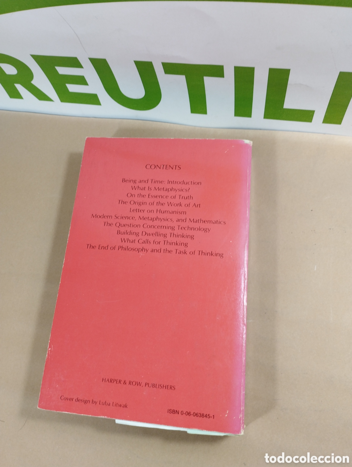 Libros de segunda mano: Martin Heidegger. Basic Writings. - Foto 2
