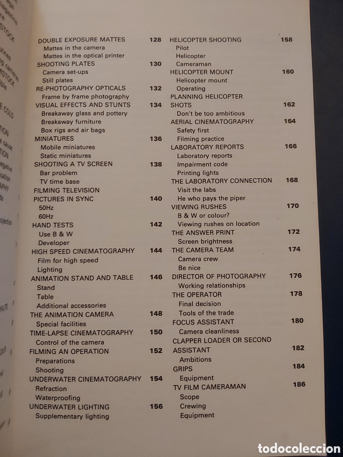Libros de segunda mano: MOTION PICTURE CAMERA TECHNIQUES # D. SAMUELSON # E. FOCAL PRESS LIMITED # 1978# INGL&Eacute;S - Foto 6