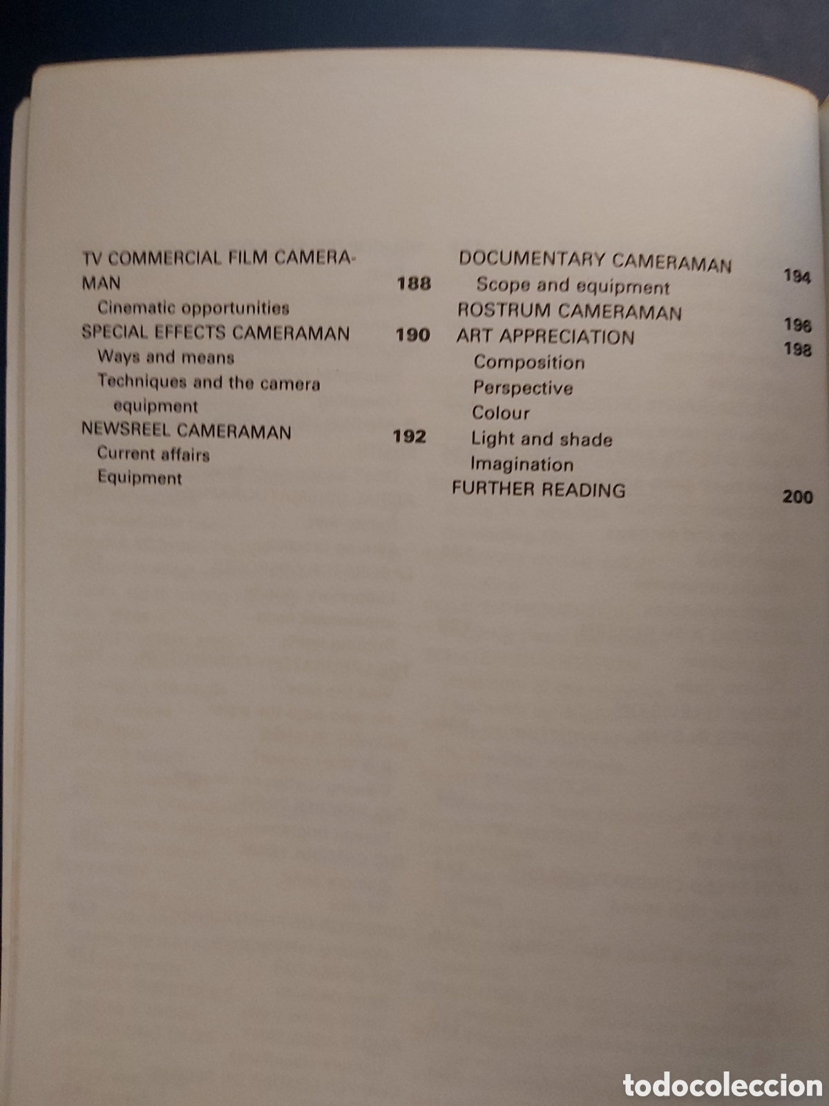 Libros de segunda mano: MOTION PICTURE CAMERA TECHNIQUES # D. SAMUELSON # E. FOCAL PRESS LIMITED # 1978# INGL&Eacute;S - Foto 7