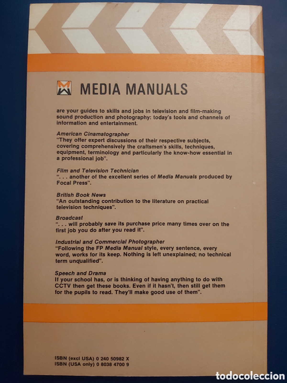 Libros de segunda mano: MOTION PICTURE CAMERA TECHNIQUES # D. SAMUELSON # E. FOCAL PRESS LIMITED # 1978# INGL&Eacute;S - Foto 10