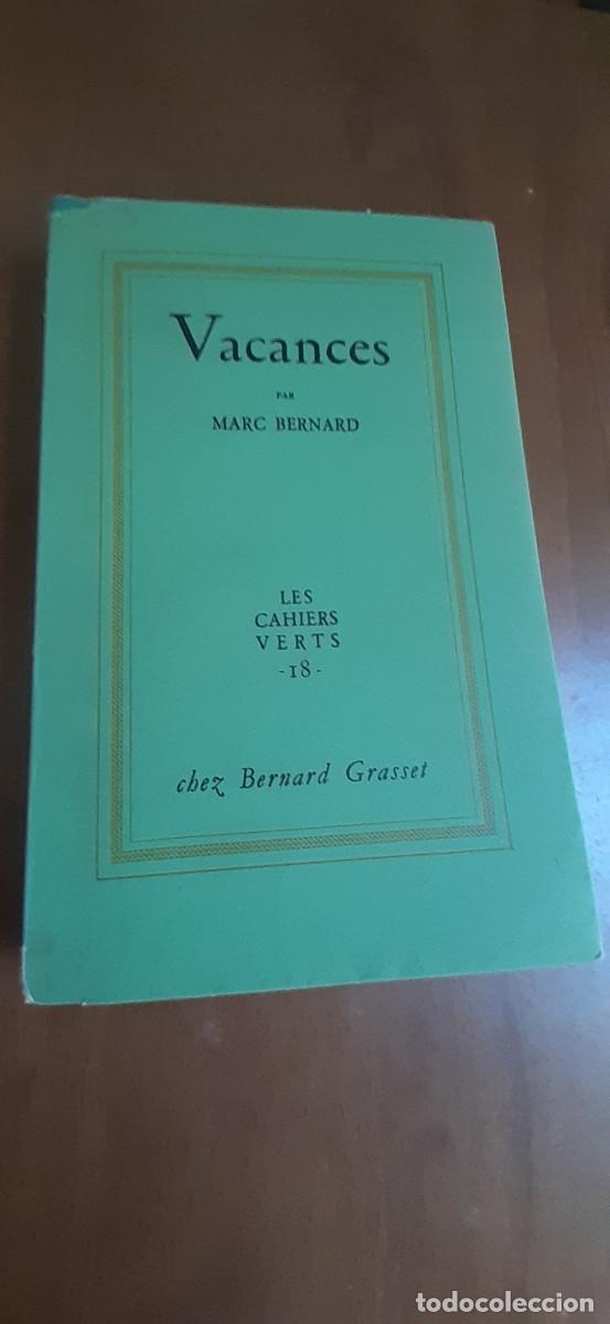 Libros de segunda mano: Vacances. Bernard (Marc) - Foto 1