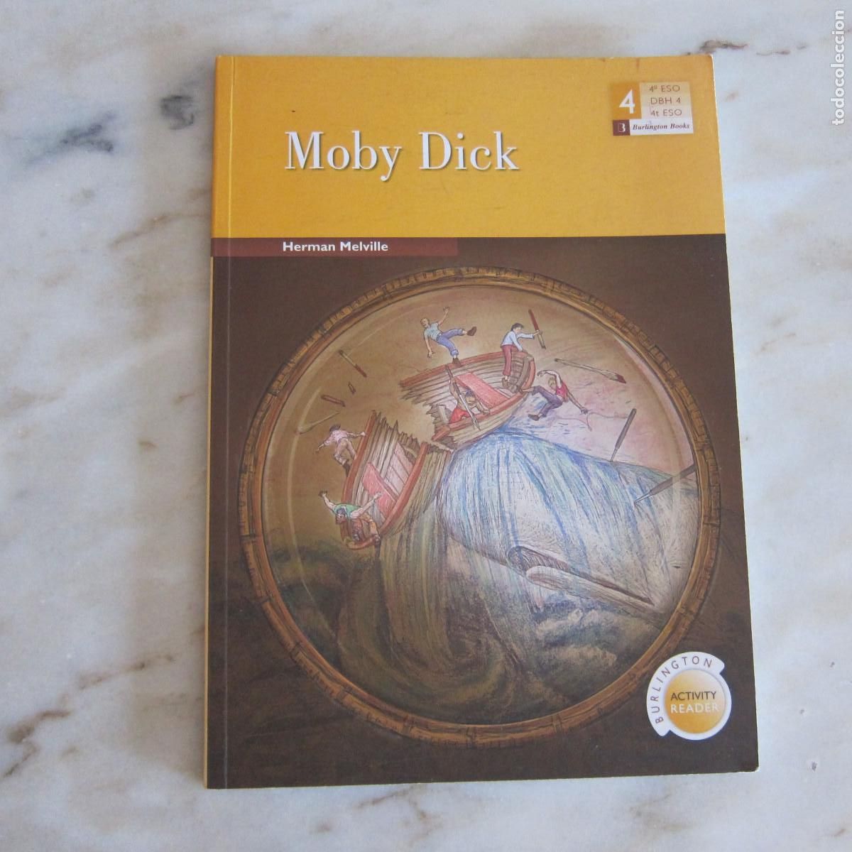 Libros de segunda mano: MOBY DICK - HERMANN MELVILLE (BURLINGTON) IDIOMAS - Foto 1