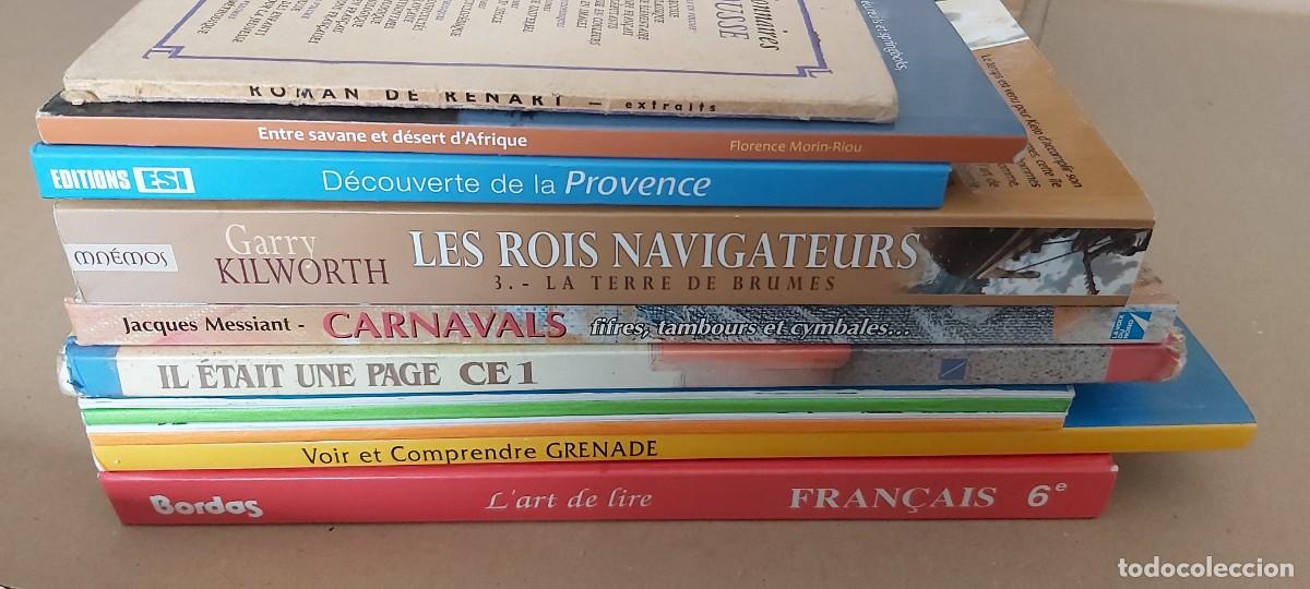 Libros de segunda mano: Lote 9 libros en franc&eacute;s - Foto 1