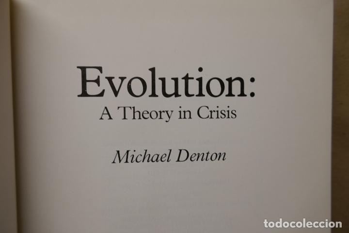 Libros de segunda mano: EVOLUTION: A THEORY IN CRISIS - MICHAEL DENTON (EN INGL&Eacute;S) - Foto 4