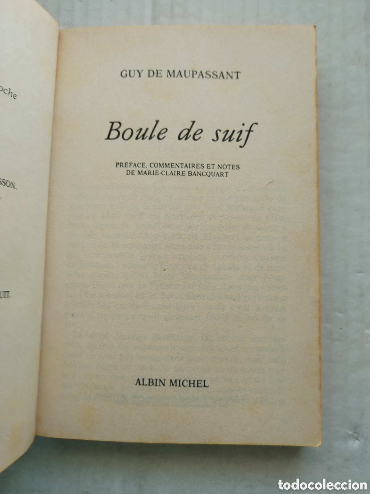 Libros de segunda mano: BOULE DE SUIF/MAUPASSANT - Foto 2