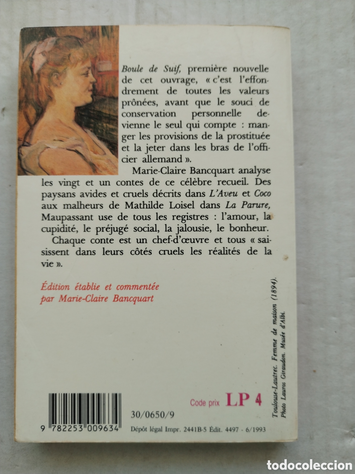 Libros de segunda mano: BOULE DE SUIF/MAUPASSANT - Foto 3