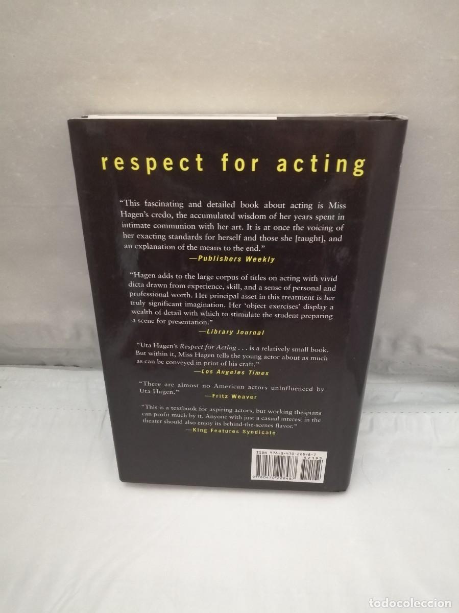 Libros de segunda mano: Respect for Acting - Foto 2