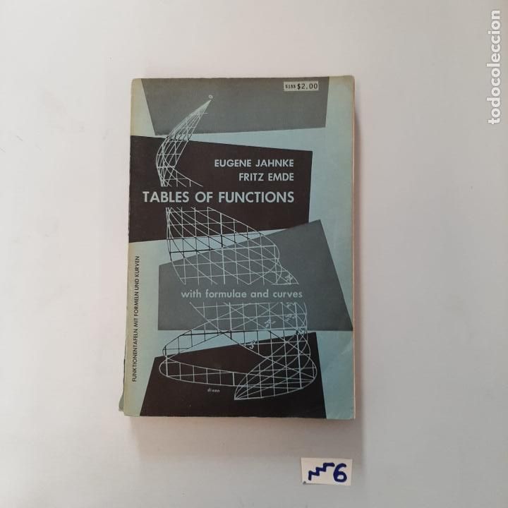 Libros de segunda mano: Tables of functions - Foto 1