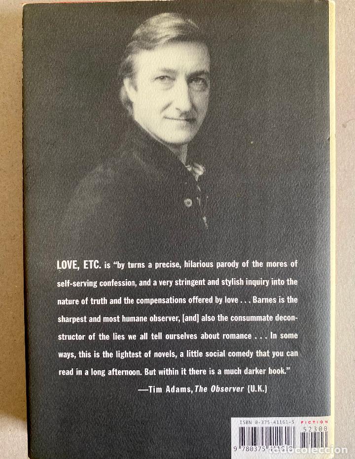 Libros de segunda mano: Love, etc. Julian Barnes - Foto 2