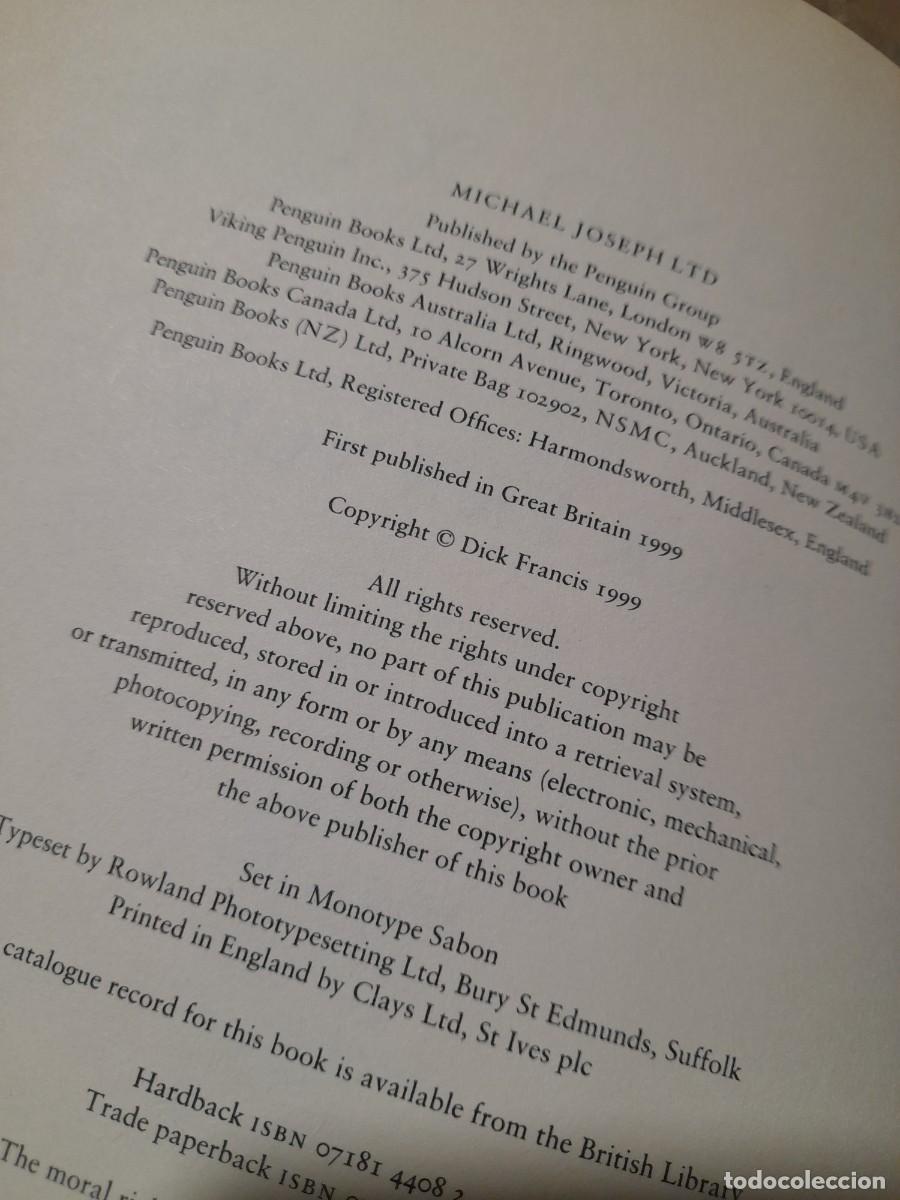 Libros de segunda mano: Libro en ingl&eacute;s Dick Francis Second wind - Foto 2