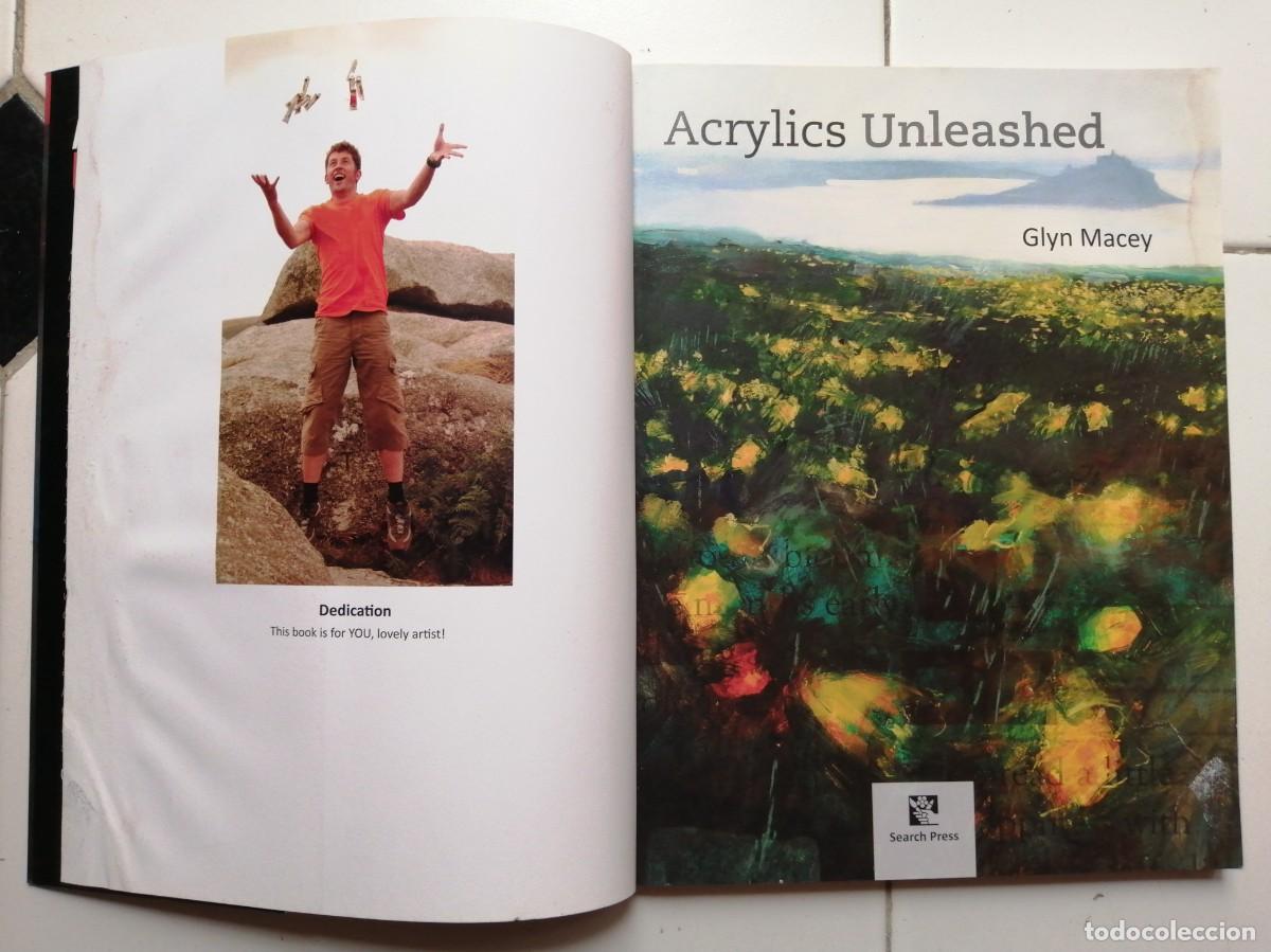 Libros de segunda mano: Acrylics unleashed. Glyn Macey. Search Press. Ingles - Foto 5