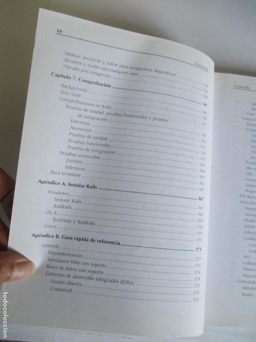 Libros de segunda mano: BRUCE A. TATE Y CURT HIBBS Ruby on Rails (ing&eacute;s) W22321 - Foto 5