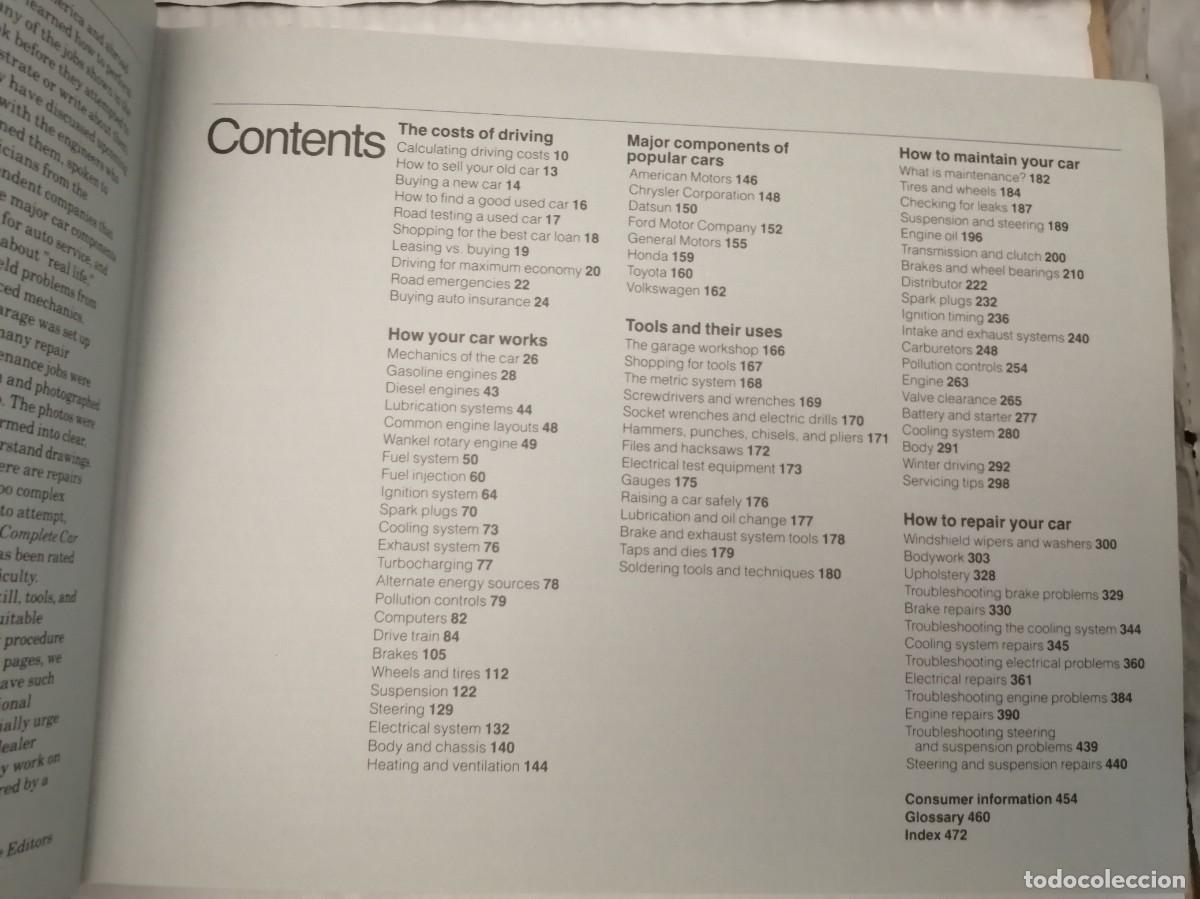 Libros de segunda mano: Reader&rsquo;s Digest Complete Car Care Manual (Hardcover) - Foto 10