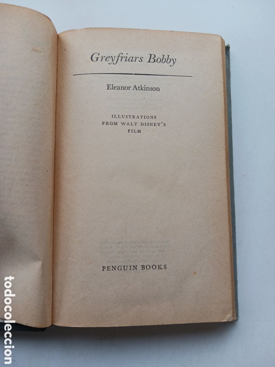 Libros de segunda mano: Greyfriars Bobby Eleanor Atkinson 1962 ingl&eacute;s - Foto 1