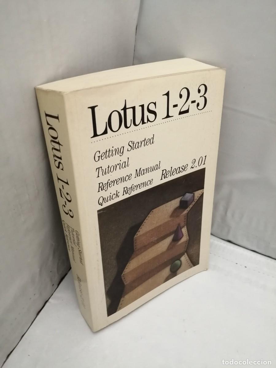 Libros de segunda mano: LOTUS 1-2-3: Getting Started. Tutorial. Reference Manual. Quick Reference. Rel&eacute;ase 2.01 - Foto 3