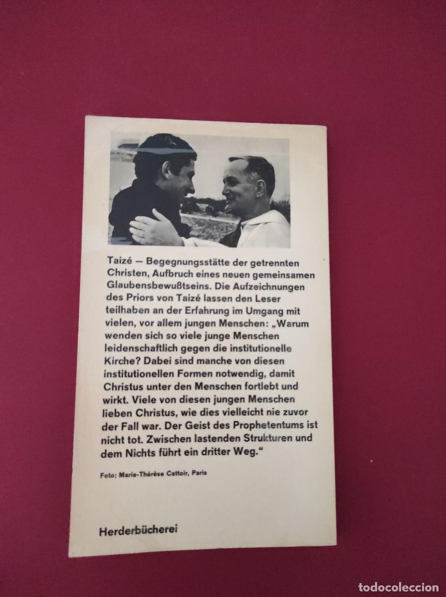 Libros de segunda mano: DIE GEWALT DER FRIEDFERTIGEN - Roger Schutz - Foto 2