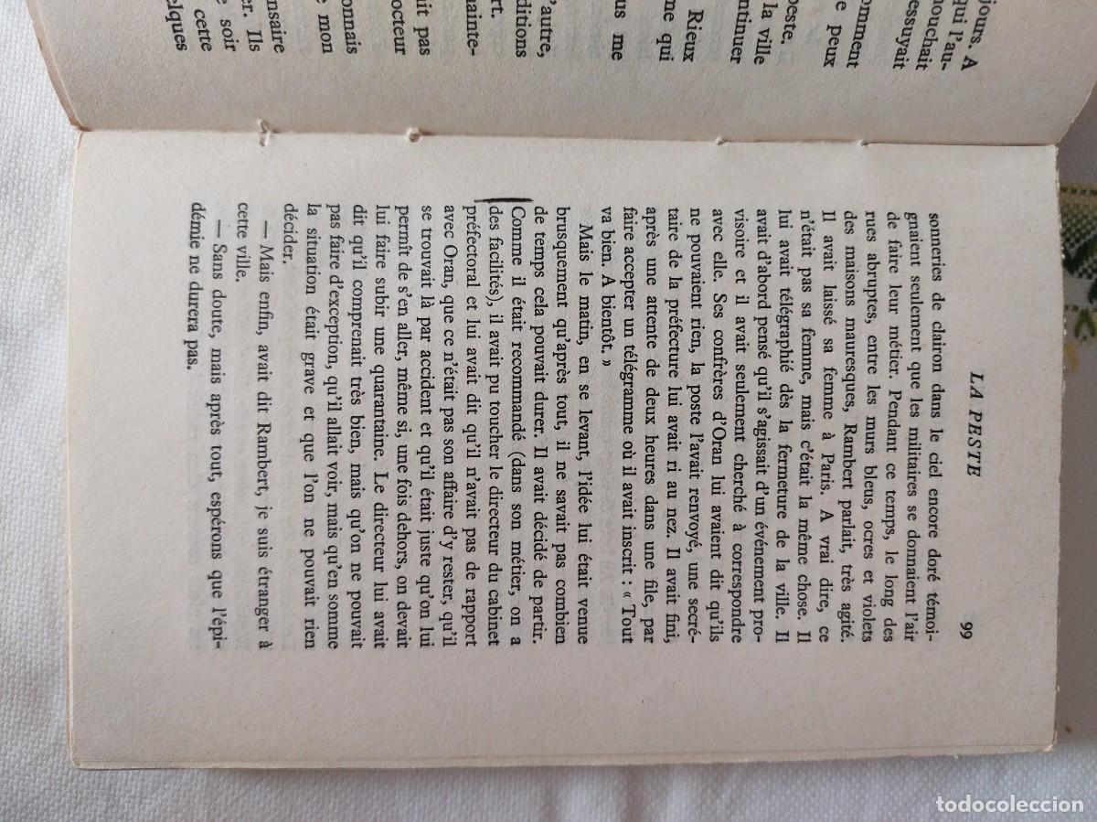 Libros de segunda mano: Libro La Peste de Albert Camus (franc&eacute;s) - Foto 10