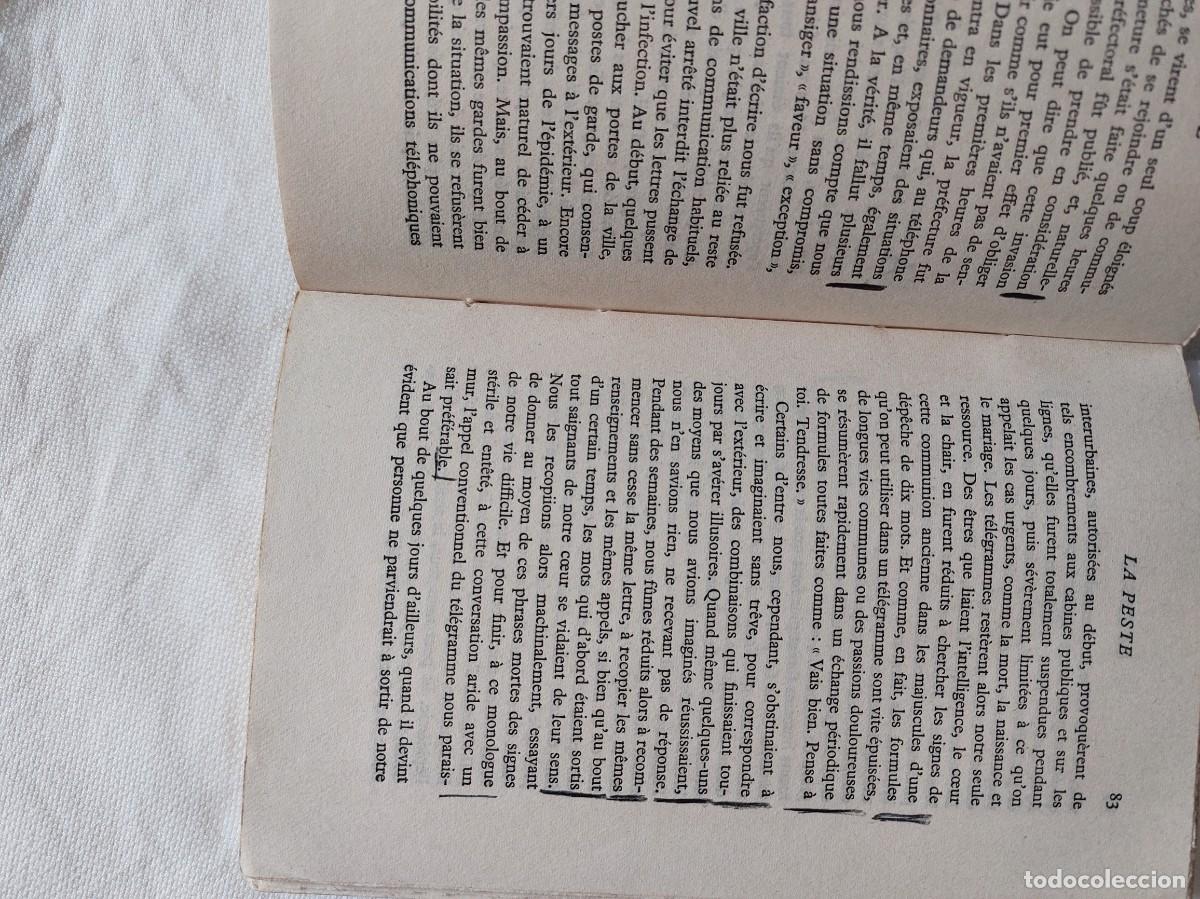 Libros de segunda mano: Libro La Peste de Albert Camus (franc&eacute;s) - Foto 11