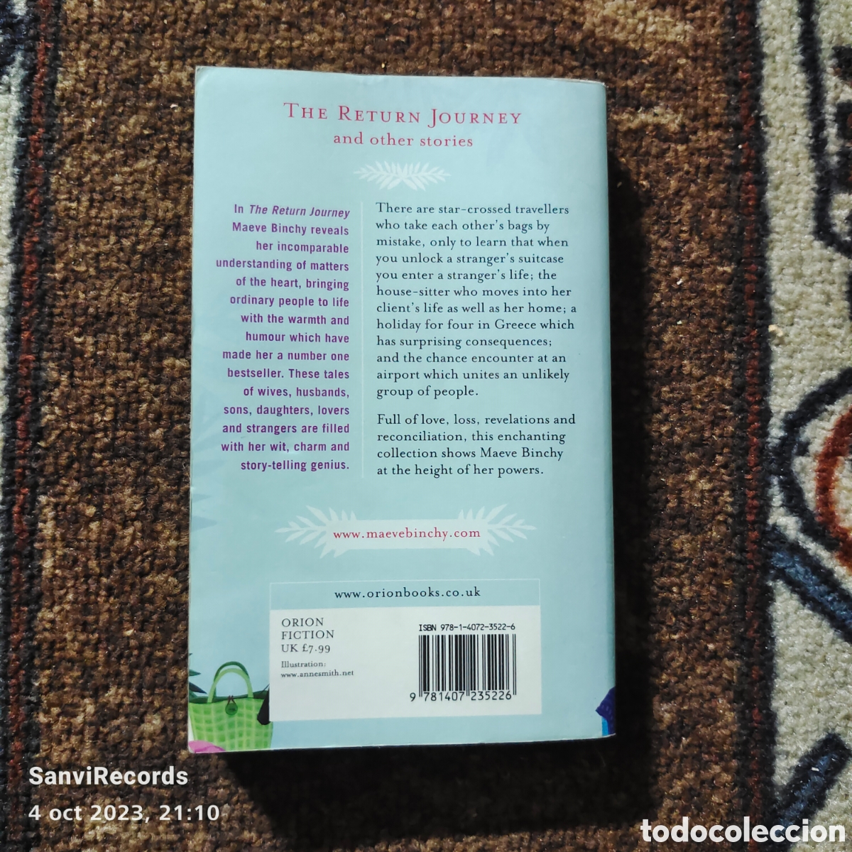 Libros de segunda mano: THE RETURN JOURNEY (MAEVE BINCHY) - Foto 2
