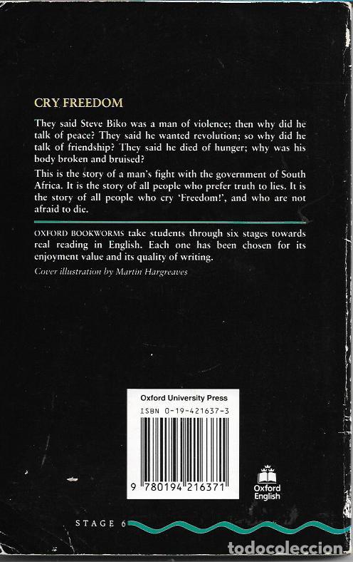 Libros de segunda mano: Cry freedom - Briley, John - Foto 2