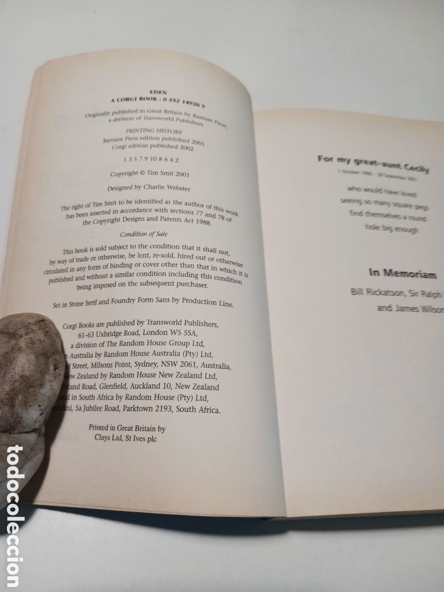 Libros de segunda mano: Eden Tim Smit 2002 the Eden Project ingl&eacute;s - Foto 2