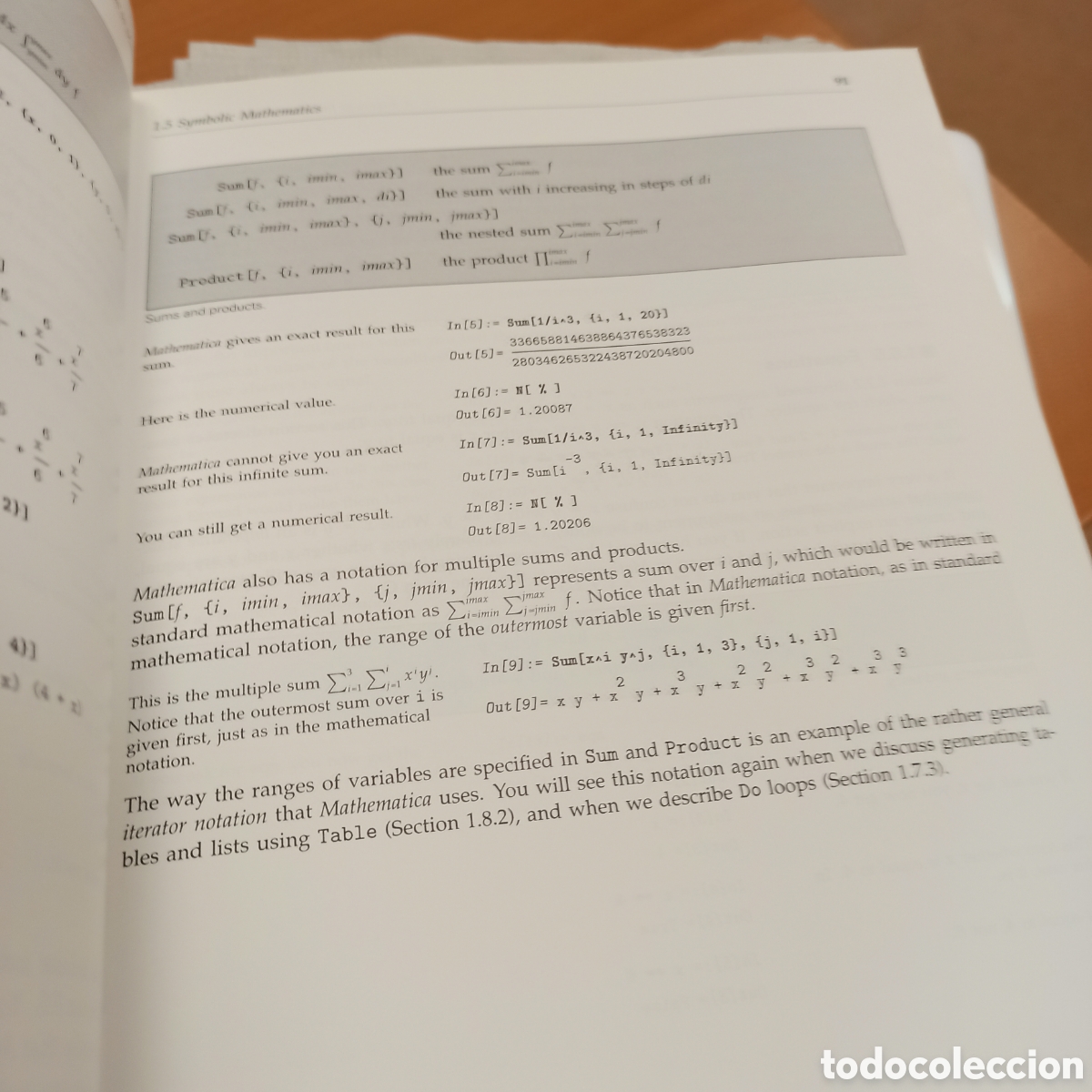 Libros de segunda mano: Stephen Wolfram - Mathematica - A System For Doing Mathemathics by Computer - Foto 2