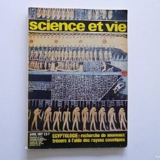 Libros de segunda mano: SCIENCE ET VIE EGYPTOLOGIE 1967 MUY ILUSTRADO MUCHA PUBLICIDAD