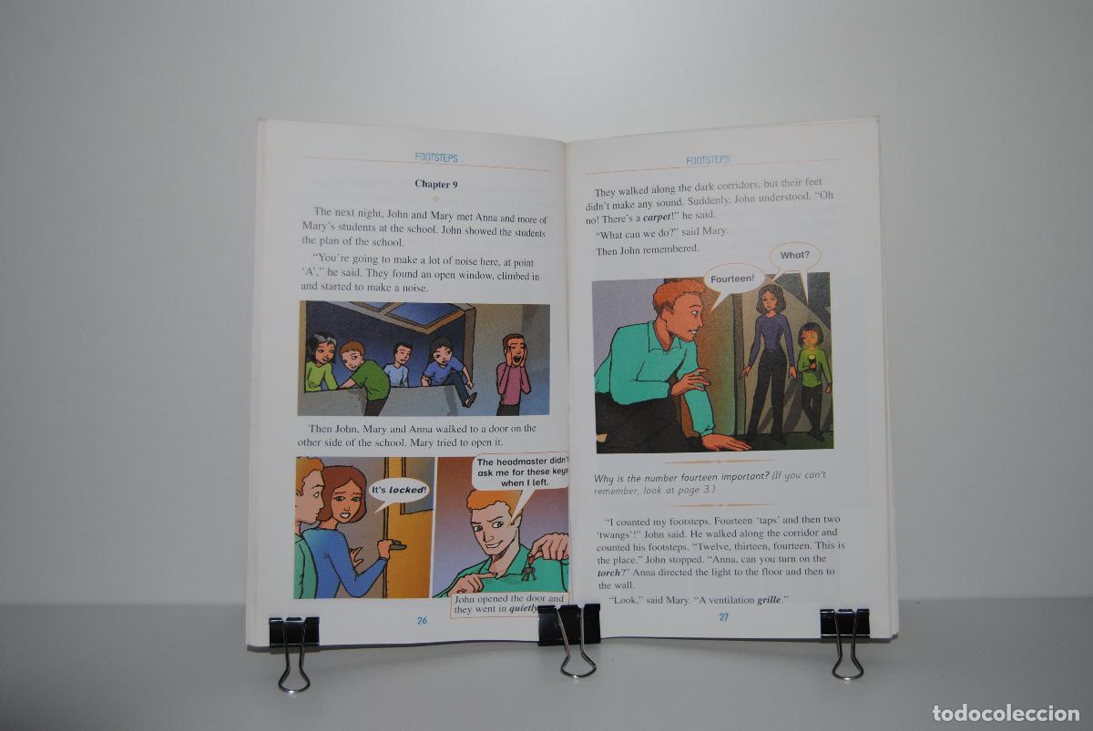 Libros de segunda mano: Footsteps (Coleccion Burlington reader E2.04) - Betterton, Simon - Foto 3