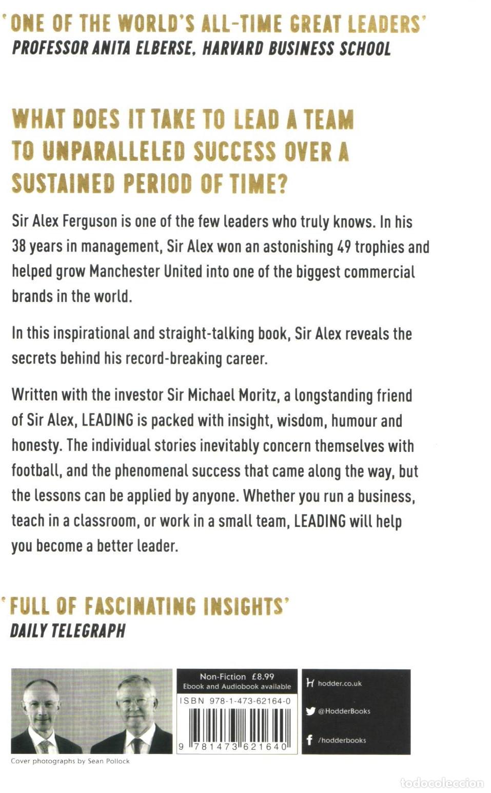 Libros de segunda mano: Leading - Ferguson, Alex-Moritz, Michael - Foto 3