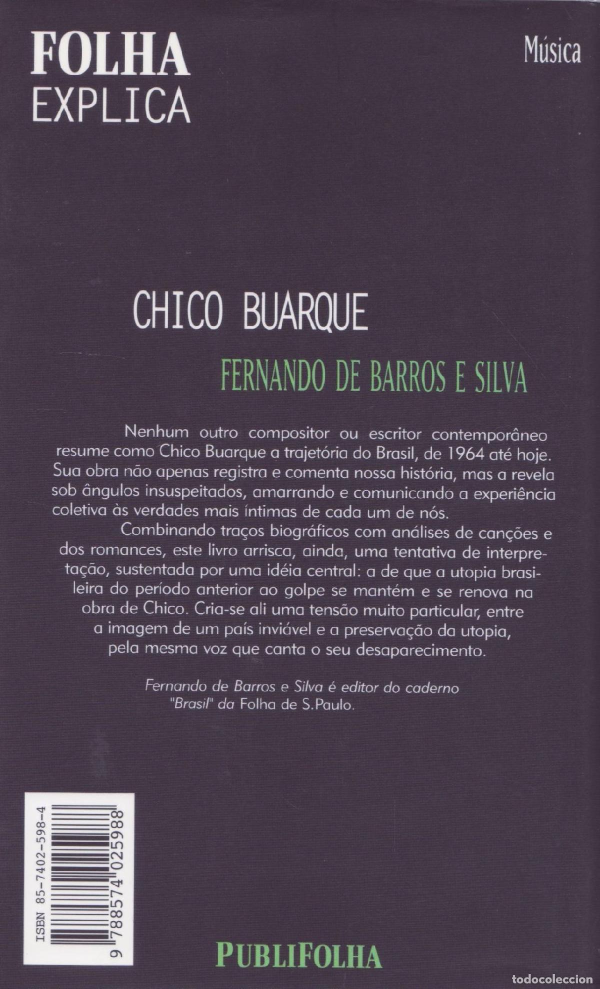 Libros de segunda mano: Chico Buarque - de Barros e Silva, Fernando - Foto 2