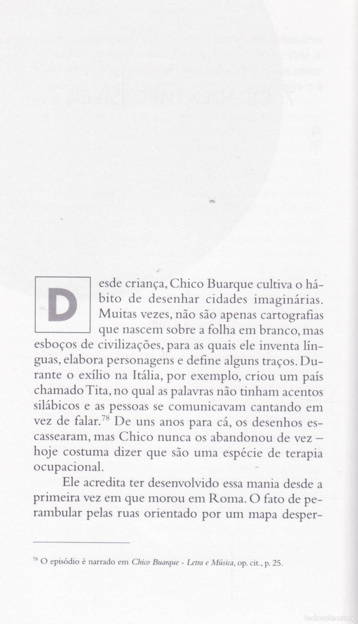 Libros de segunda mano: Chico Buarque - de Barros e Silva, Fernando - Foto 3