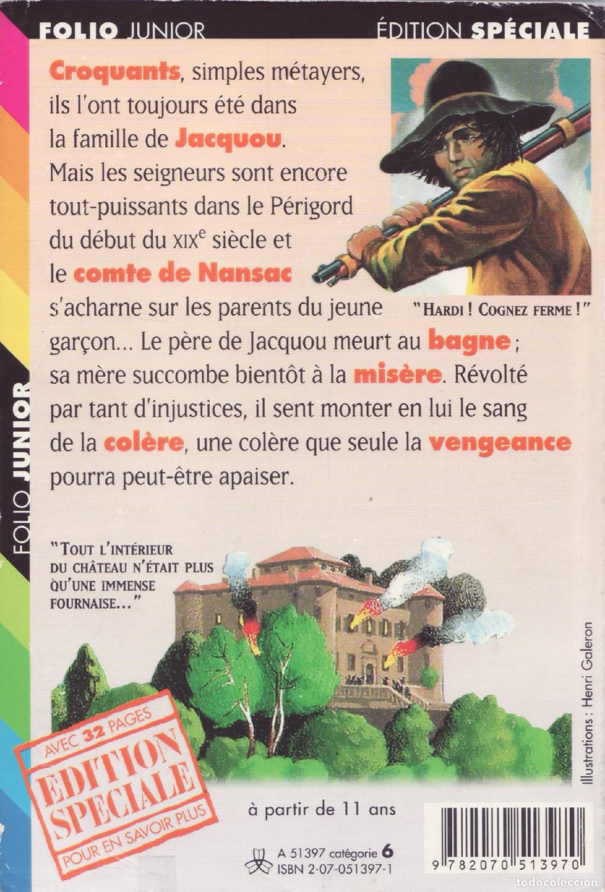 Libros de segunda mano: Jacquou le croquant - Le Roy, Eugene - Foto 2