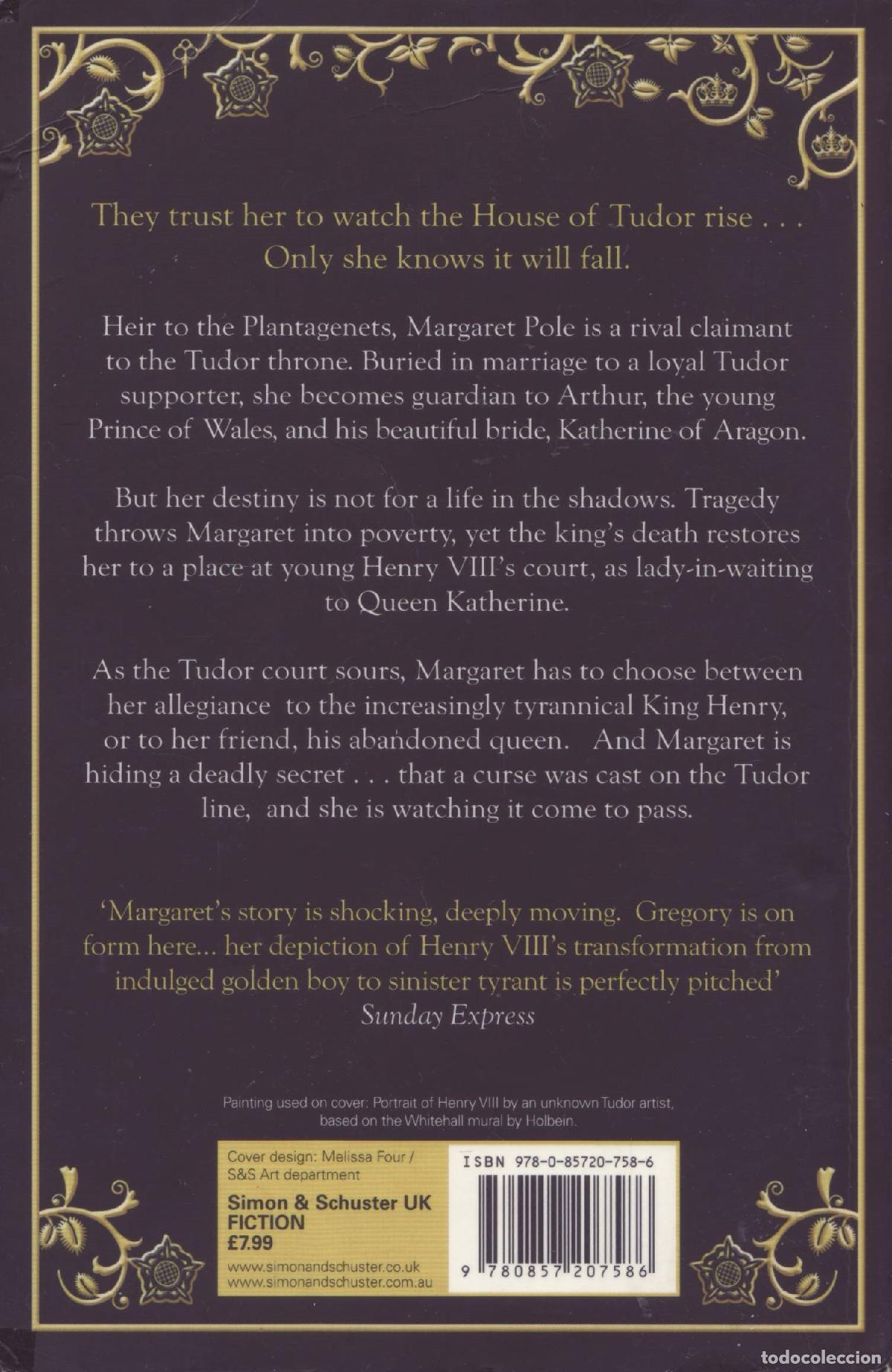 Libros de segunda mano: The kings Curse - Gregory, Philippa - Foto 3