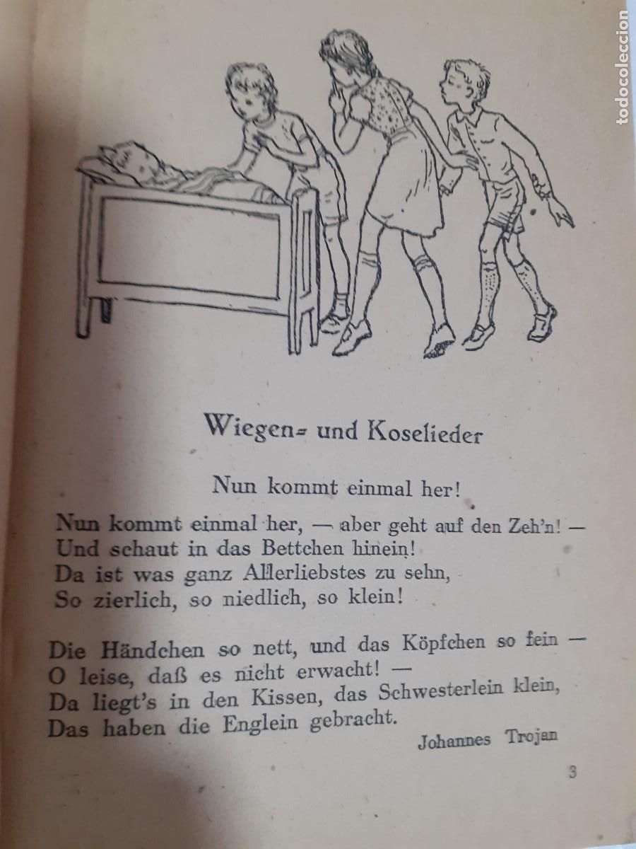 Libros de segunda mano: Libro alem&aacute;n canciones infantiles - Foto 4