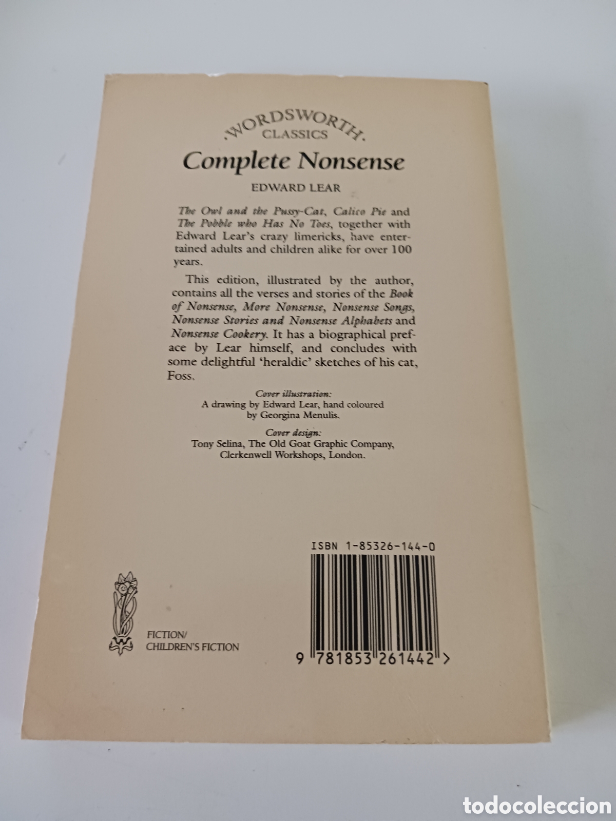 Libros de segunda mano: Complete nonsense Edward Lear 1996 ingl&eacute;s - Foto 2