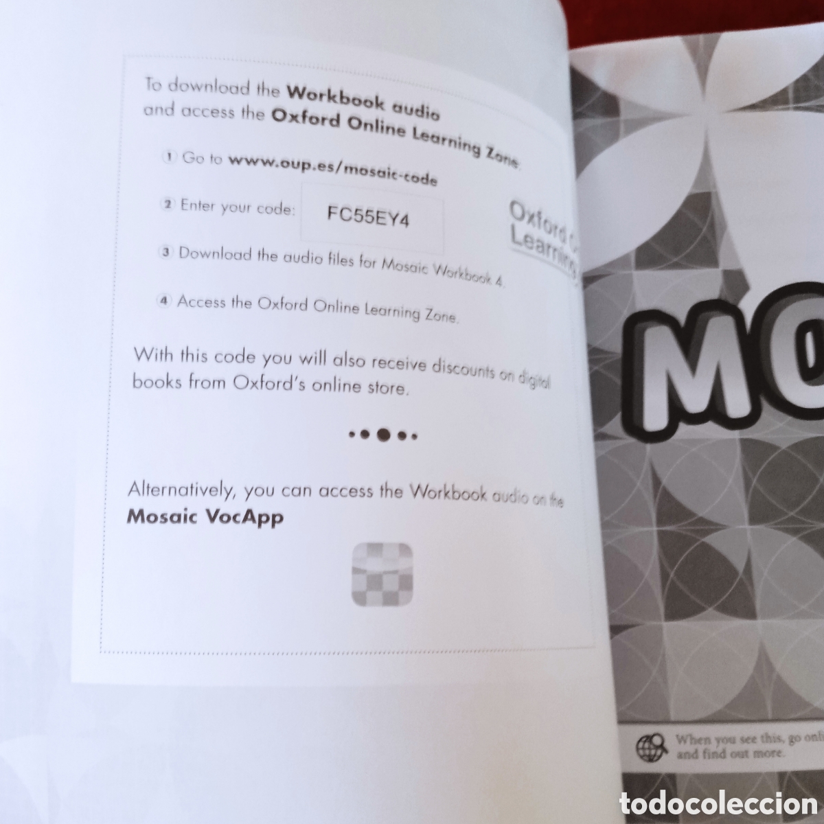 Libros de segunda mano: Libro INGLES MOSAIC.4 OXFORD. - Foto 2